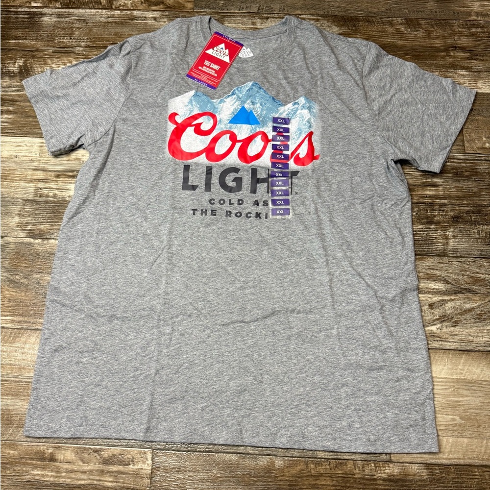Gray Graphic Tee for Men